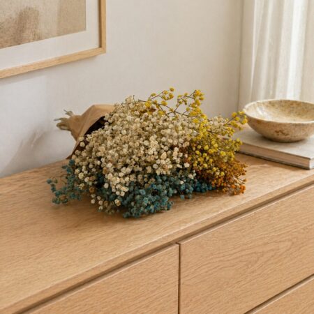 Bouquet gypsophila multicolor mini